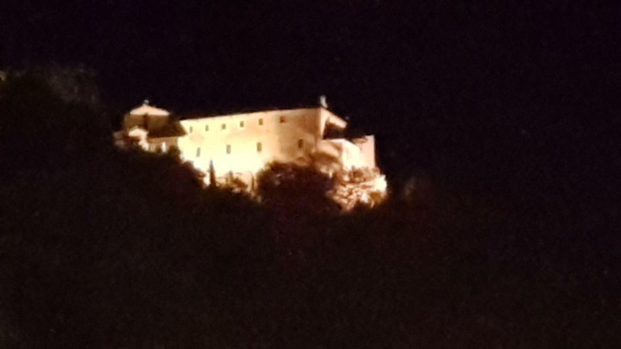 La casetta del Pellegrino Poggio Bustone Exterior foto